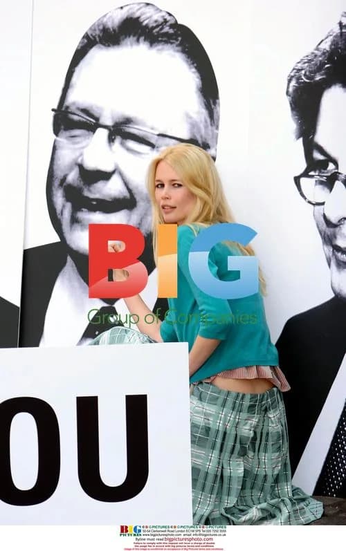 Claudia Schiffer at Global Poverty Event