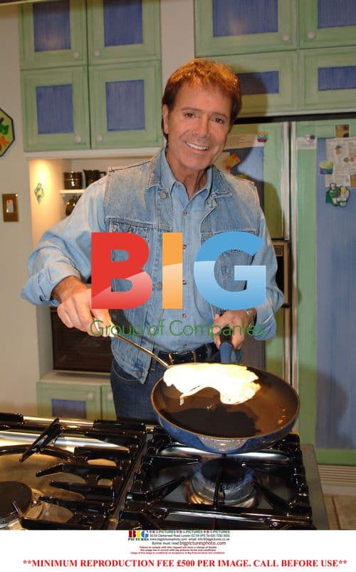 Sir Cliff Richard at Surrey Home