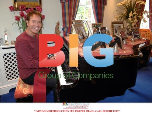 Sir Cliff Richard at Home Photo Shoot