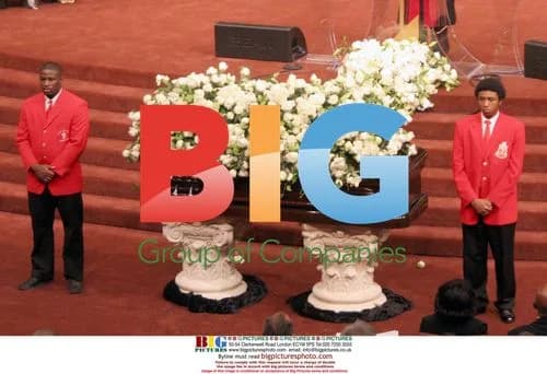 Johnnie Cochran Funeral Casket