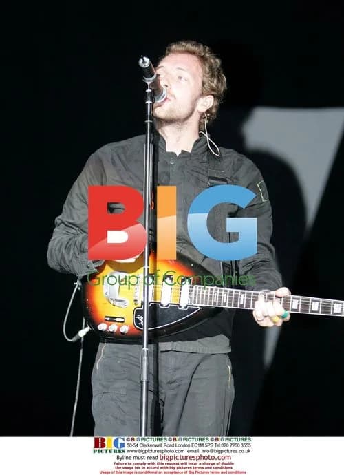 Coldplay at Glastonbury 2005