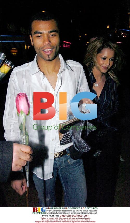 Cheryl Tweedy and Ashley Cole at Rhythm City Party