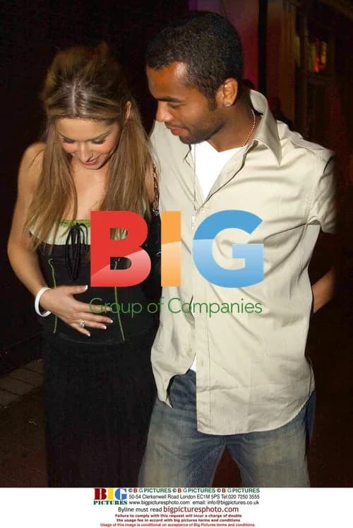 Cheryl Tweedy and Ashley Cole in Dublin