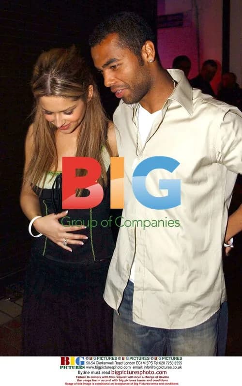 Cheryl Tweedy and Ashley Cole in Dublin