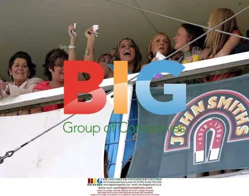 Coleen McLoughlin at Aintree Racecourse