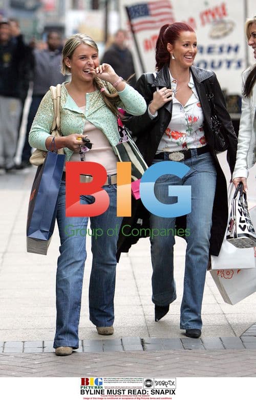 Coleen Mcloughlin shopping with friends in Liverpool