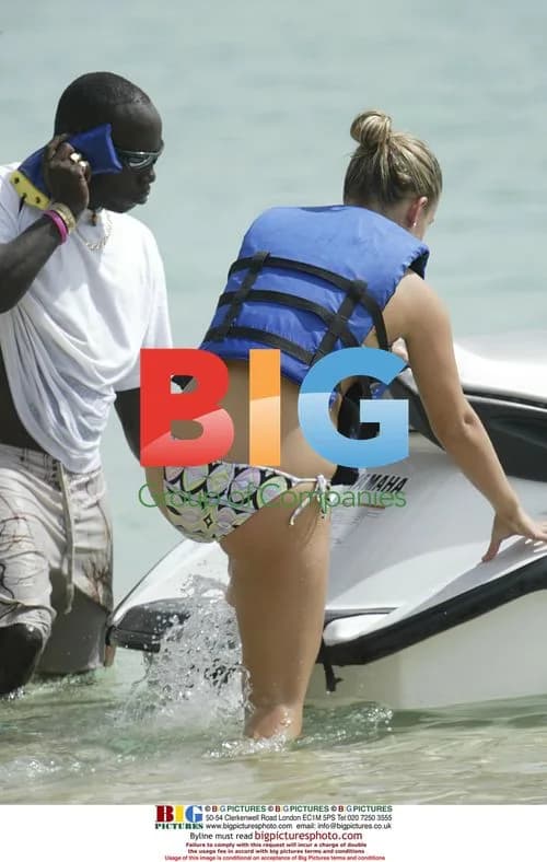 Wayne Rooney and Coleen McLoughlin in the Caribbean