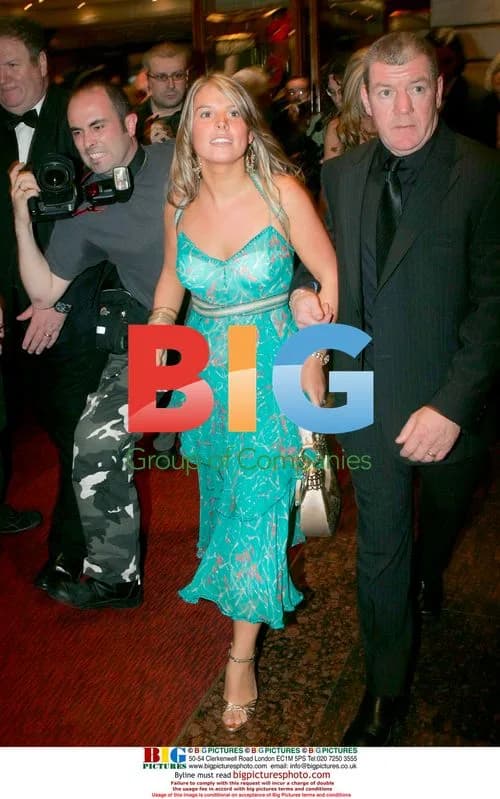 Coleen McLoughlin at Keith O'Neill's charity dinner