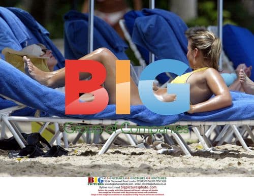 Wayne Rooney on Holiday in Barbados