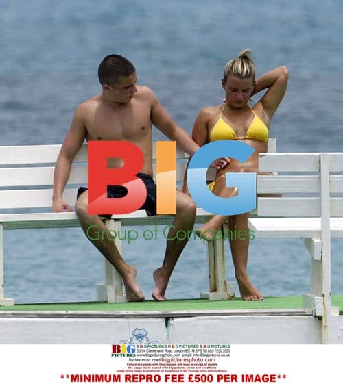 Wayne Rooney on holiday in Barbados