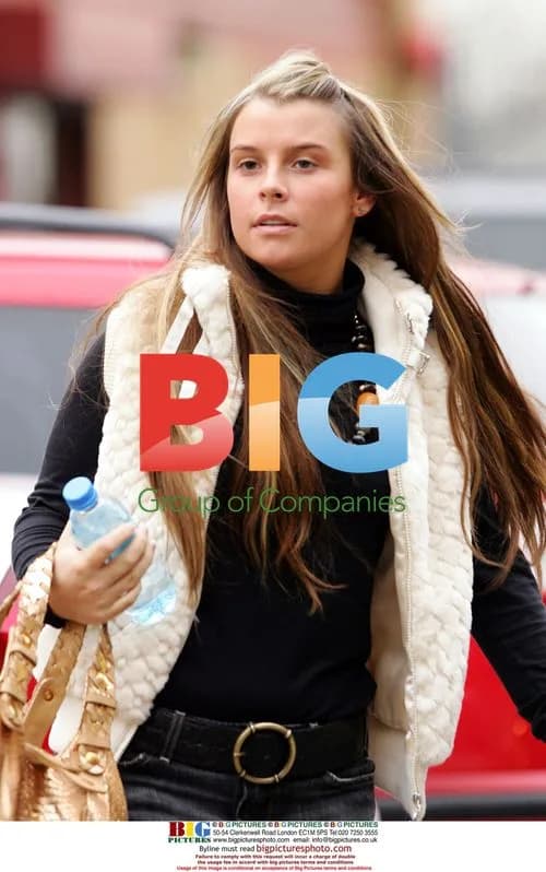 Coleen McLoughlin Arrives at Old Trafford