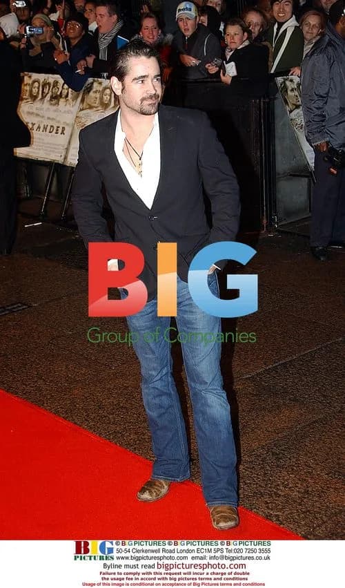 Colin Farrell at UK Premiere of "Alexander"