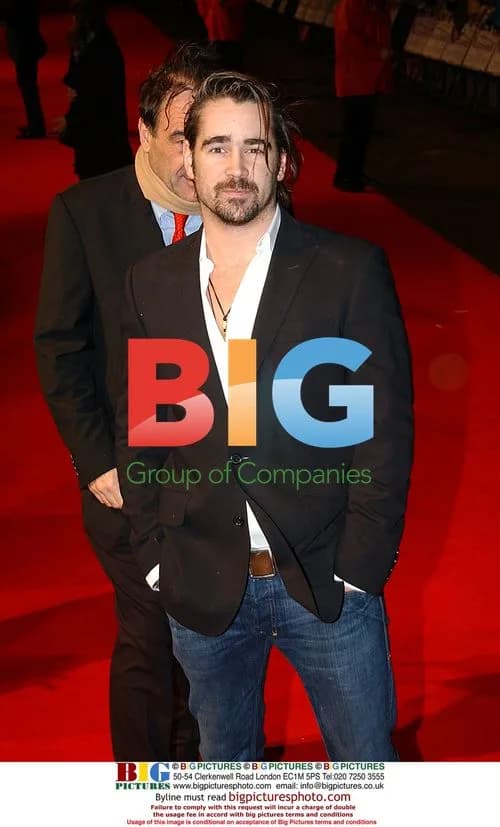 Colin Farrell Arrives at Alexander UK Premiere
