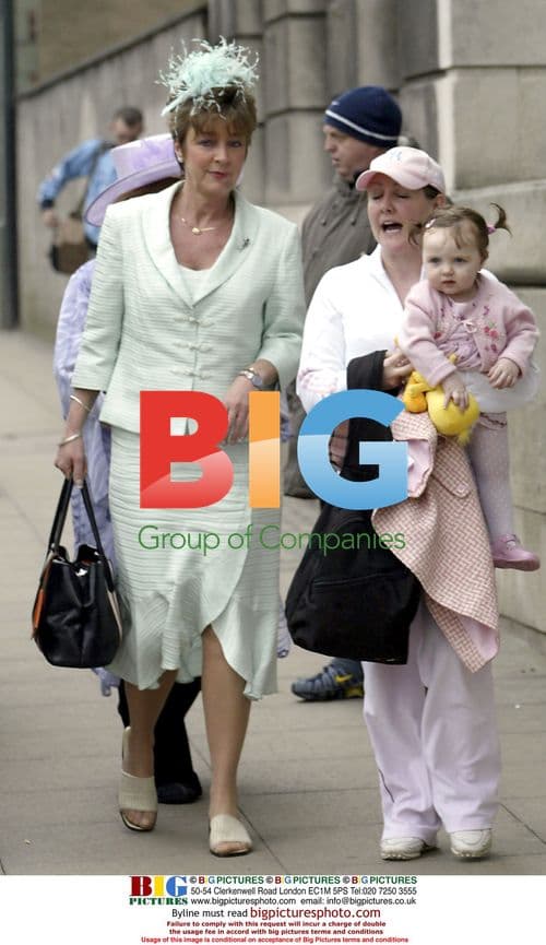 Corrie stars at Barlow wedding reception