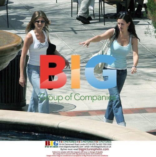 Jennifer Aniston at Coco's Baptism