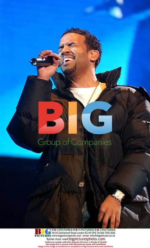 Craig David at Tsunami Relief Cardiff concert
