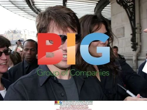 Tom Cruise and Katie Holmes in Paris