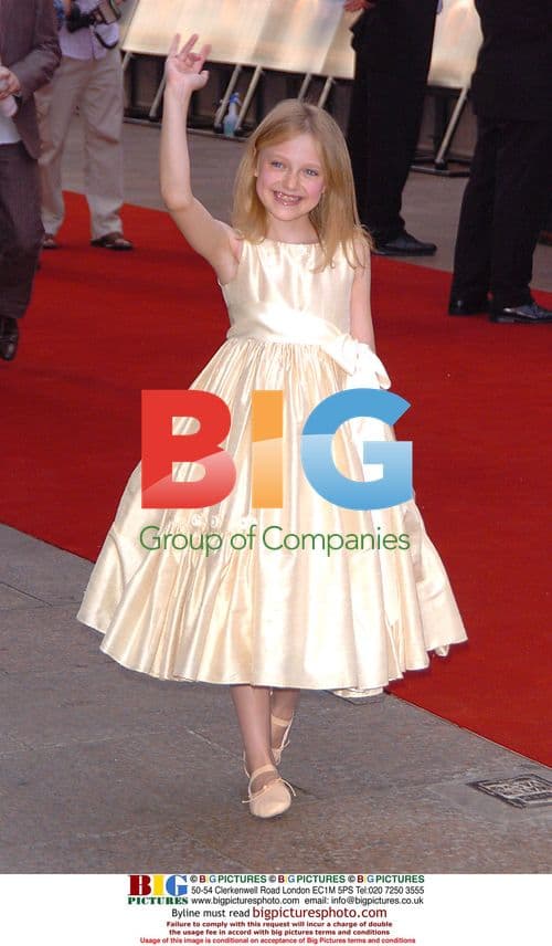 Dakota Fanning at War of the Worlds Premiere