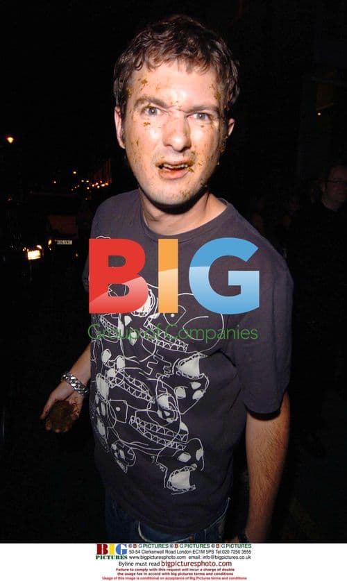 Dan from Dirty Sanchez eats horse poo at Kerrang! Awards