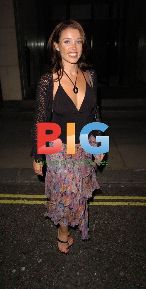 Danni Minogue at Nobu Restaurant