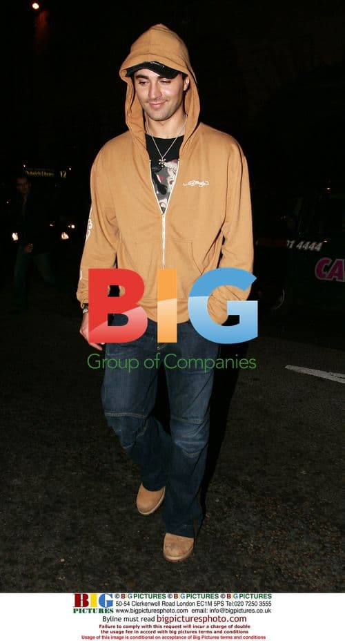 Singer Darius Dane at Mary Poppins in London