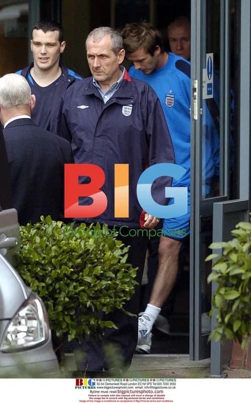 David Beckham Leaves Manchester Hospital