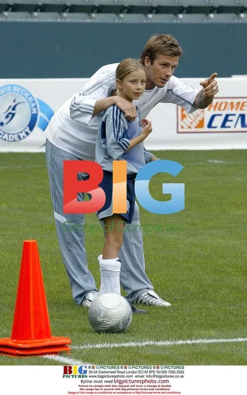 David Beckham at The David Beckham Academy Launch
