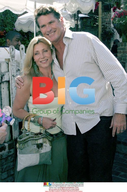 David Hasselhoff and Pamela Bach Leave The Ivy