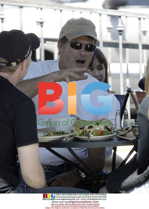 David Hasselhoff Lunches at Urth Cafe