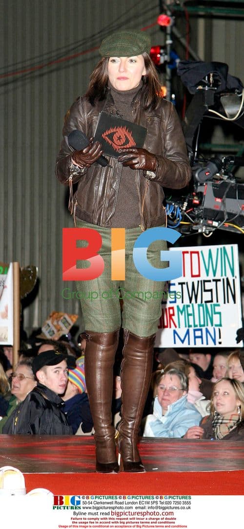 Davina McCall presents Big Brother finale
