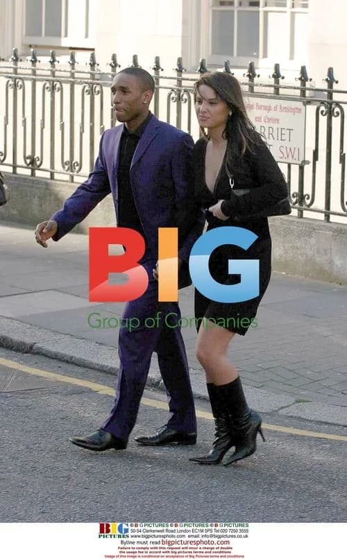 Jermaine Dafoe and Girlfriend in Dapper Fashion