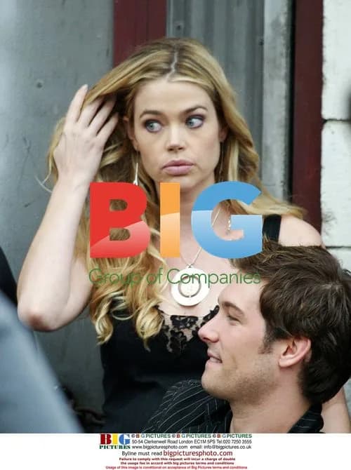 Denise Richards Gets Cozy with Co-Star
