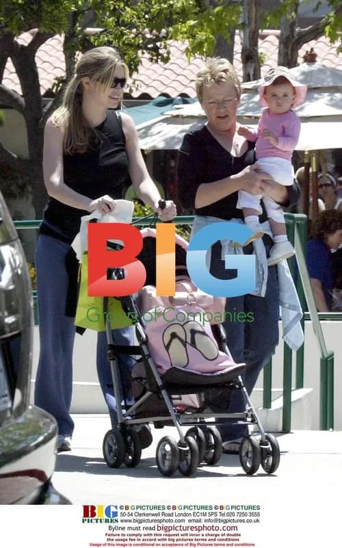 Pregnant Denise Richards and baby shop in Malibu