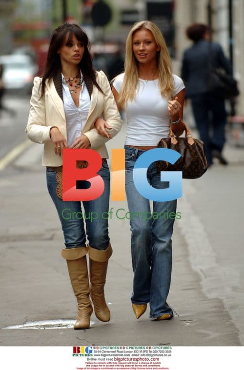 Models shopping in London after photoshoot