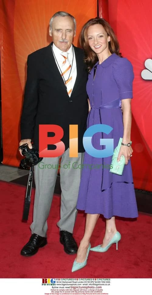 Dennis Hopper and wife at NBC Upfront