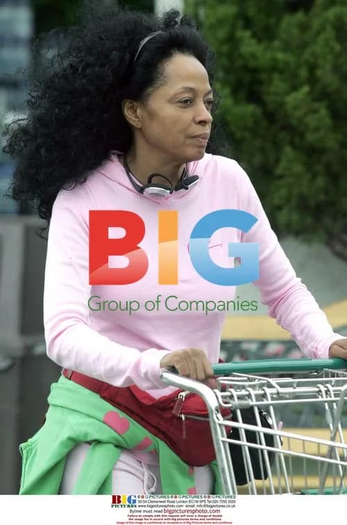 Diana Ross shops in casual outfit