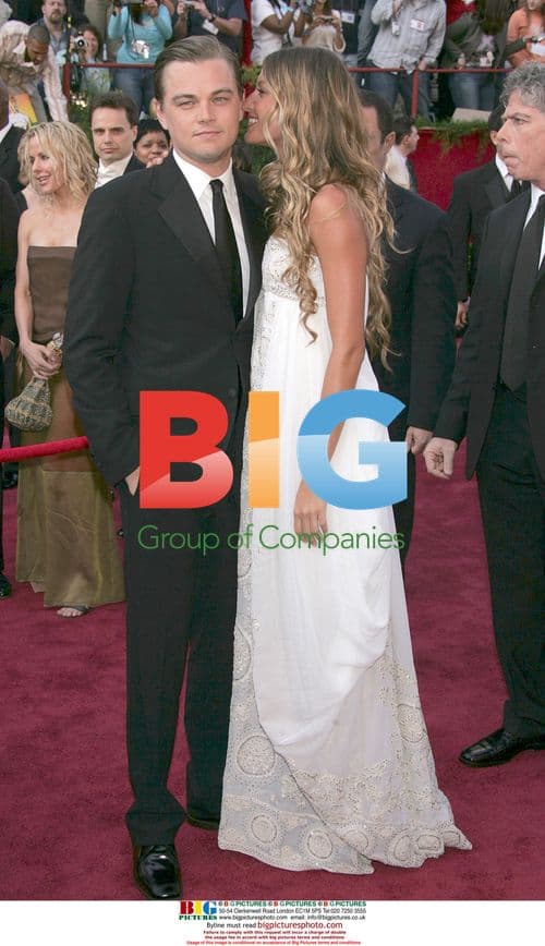 Leonardo DiCaprio & Gisele Bundchen at Oscars 2005