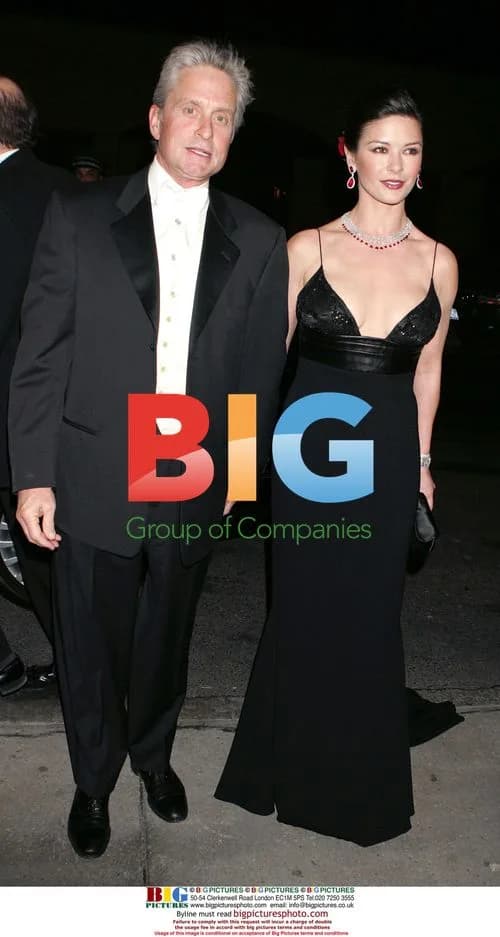Michael Douglas and Catherine Zeta-Jones at Red Ball