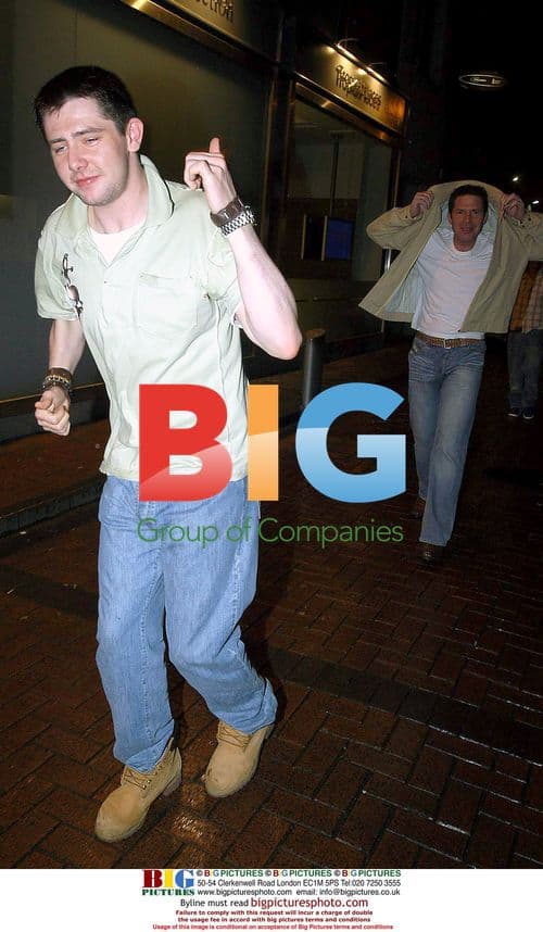 Michael Ryan Enjoys Night Out in Dublin