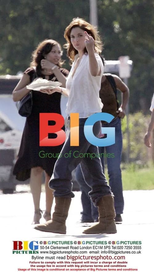Drew Barrymore on 'Lucky You' movie set