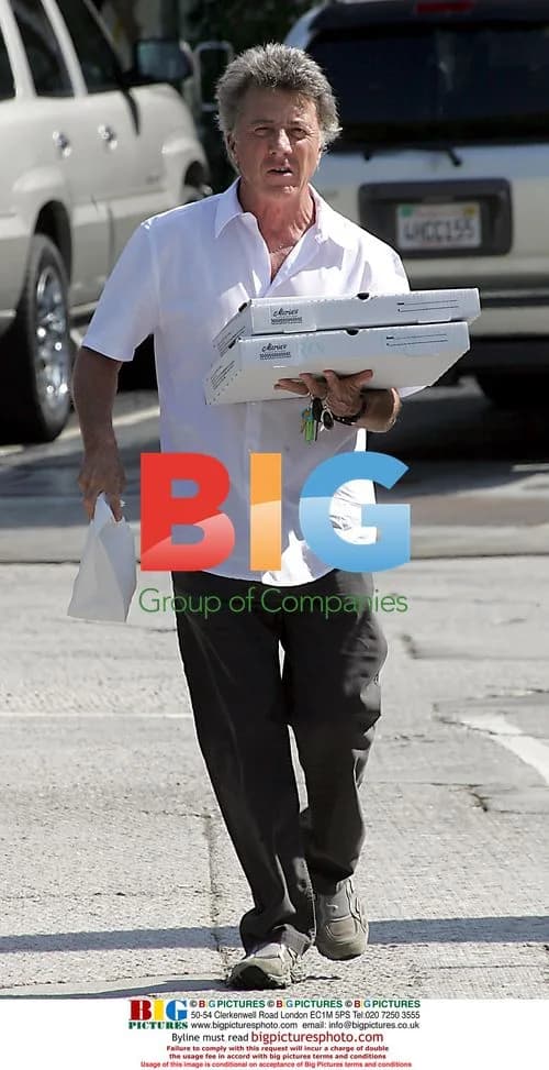 Dustin Hoffman Delivering Pizzas