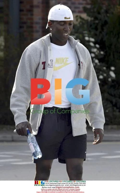 Footballer Dwight York at the Gym