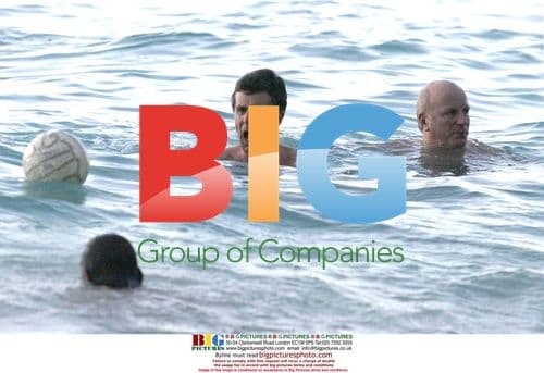 GMTV News Presenter John Stapleton and Greg Dyke on holiday