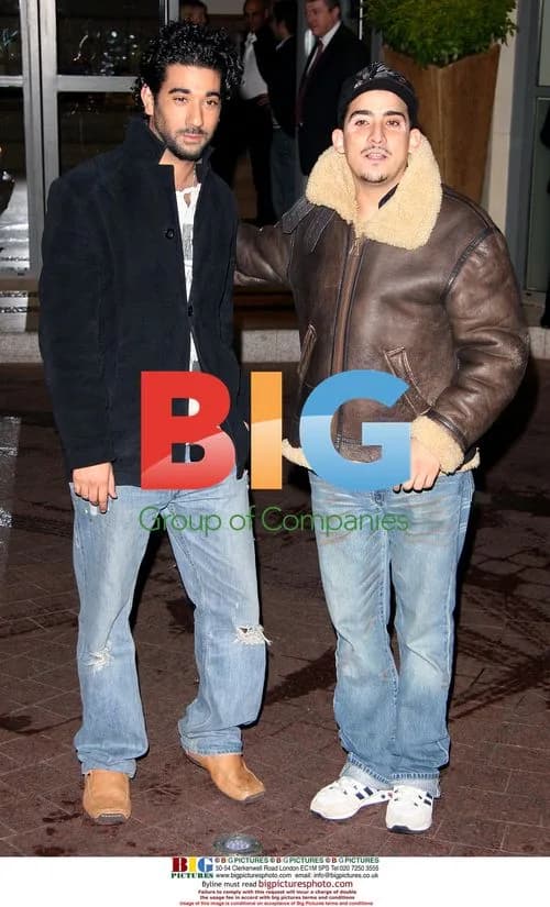 Eastenders Stars Ray Panthaki and Nabil Elouahabi