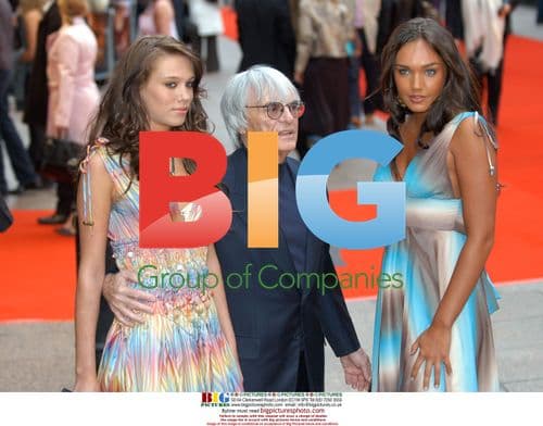 Bernie Ecclestone at 'Batman Begins' Premiere