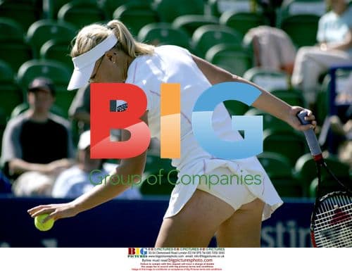 Elena Baltacha plays Conchita Martinez at Eastbourne 2005