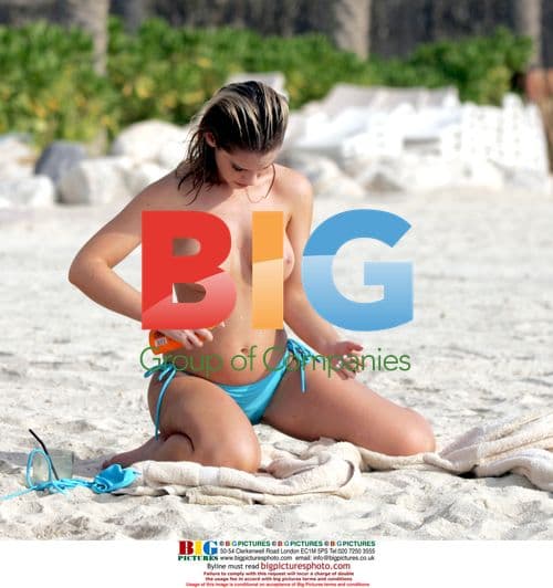 Emily Oldfield in Dubai