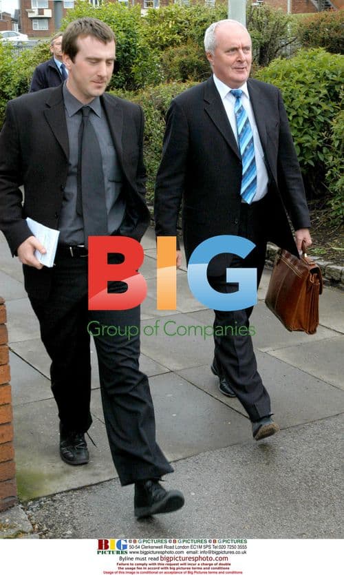 Rio Ferdinand's Lawyer Leaving Court