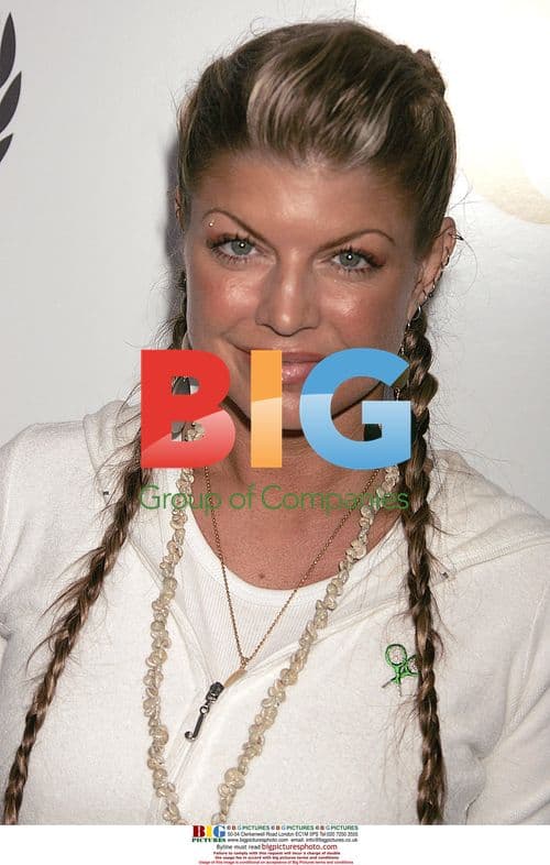 Fergie at Tsunami Benefit Party