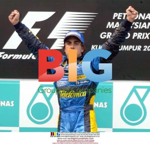 Renault's Fernando Alonso Wins Malaysian Grand Prix